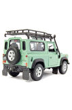 Land Rover Defender Jeep 1990 Model Araba - 1/24 Ölçek Yeşil