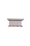 Gri Yapışkanlı Çok Amaçlı Diş Fırçası Jilet Jiletlik Asacağı Askılığı Askılık Diş Fırçalık Banyo Organizer