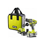 RYOBİ R18PD7-252S ŞARJLI DARBELİ MATKAP VİDALAMA 