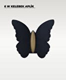 6W. Kelebek Aplik Çift Yönlü Amber Işık 