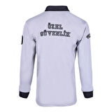 Özel Güvenlik Armalı Uzun Kollu Polo Tişört Profesyonel Görünüm ve Konfor