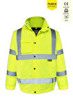 Olympus Essential Hi Vis Bomber Lined Reflektörlü Kışlık Mont Su Geçirmez Soğuk Hava Koruyucu