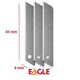 Eagle Dar Maket Bıçağı Yedeği 9 mm 12 Li (1Tüp) (TY514)