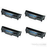 markatoner Canon İ Sensys Mf4380dn (CRG-728) Muadil Toner 4 lü Paket