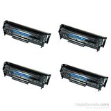 hementoner Canon İ Sensys Mf4450 (CRG-728) Muadil Toner 4 lü Paket