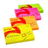 Eagle 50x75 mm Neon Renk Sticky Yapışkanlı Not Kağıdı 100 Yaprak (656N) 4 Adet