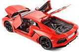 1:18 Lamborghini Aventador LP700-4 Turuncu Model Araba