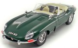 1:18 Jaguar E Type Cabriolet 1961 Yeşil Model Araba