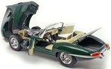 1:18 Jaguar E Type Cabriolet 1961 Yeşil Model Araba