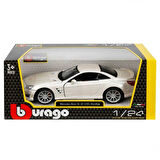 21066 1:24 Mercedes Benz SL 65 AMG Hardtop Model Araba BEYAZ