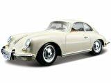 1:24 Burago Porsche 356 B Coupe 1961 Beyaz