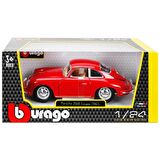 1:24 Burago Porsche 356 B Coupe 1961 Beyaz