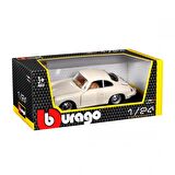 1:24 Burago Porsche 356 B Coupe 1961 Beyaz