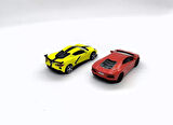 1:43 Street Fire 2'li Set LAMBORGHINI AVENTADOR LP 700 - 2020 CHEVROLET CORVETTE STINGRAY