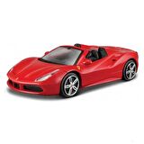 Burago 1/43 Ölçek Ferrari 488 SPIDER Model Araba