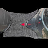 Motosiklet Aksesuar Koruyucu Paspas Yuki Bellini 50cc 125cc Uyumlu Siyah