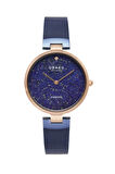 Obaku Denmark V256LHVLML-DLPD Quartz Hasır Lacivert Safir Cam 32 mm Kadın Kol Saati