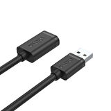 UNITEK USB-A(M) TO USB-A(F) UZATMA KABLO 1.5MT (Y-C449GBK)