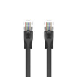 UNITEK CAT6 PATCH KABLO 20MT FLAT 1GBPS, SİYAH (C1815GBK)