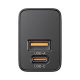 Unitek 20W Hızlı Şarj Adaptörü 1*USB-C 1*USB-A (P1124ABK-EU)