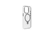 MOMAX MAAP23MD iPhone 15 Pro Flip Magsafe Kılıf Şeffaf Siyah
