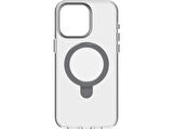 MOMAX MAAP23XLD iPhone 15 Pro Max Flip Magsafe Kılıf Şeffaf Siyah