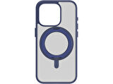 MOMAX MRAP23MB iPhone 15 Pro Roller Magsafe Kılıf Mavi