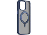 MOMAX MRAP23XLB iPhone 15 Pro Max Roller Magsafe Kılıf Mavi