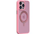 MOMAX MRAP23XLP iPhone 15 Pro Max Roller Magsafe Kılıf Pembe