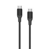 Momax 1-Link Flow Cc 100w Usb-C 2.0m Örgülü-Dc25 Kablo Siyah