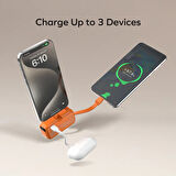 Momax 1-Power Mini 3-IN-1 5000 mah Taşınabilir Powerbank Siyah