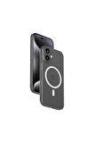 Lite CaseForm Magnetic Case iPhone 16 (Transparent White)