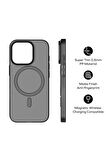 Lite CaseForm Magnetic Case iPhone 16 Plus (Transparent Black)