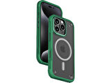 MOMAX MUAP24MG AiR CaseForm Magnetic Case iPhone 16 Pro Telefon Kılıfı Yeşil