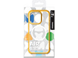MOMAX MUAP24MY AiR CaseForm Magnetic Case iPhone 16 Pro Telefon Kılıfı Sarı