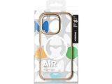 Momax İPhone 16 Pro Max Air Magnetic Case Telefon Kılıfı Kahverengi