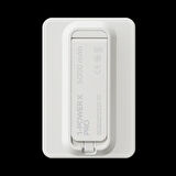 Momax 1-Power X Pro 5000mah Dahili USB-C Kablolu Manyetik Kablosuz Powerbank Beyaz
