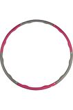 1500 Gr Ağırlıklı Hulahop Çemberi 6 Parça 100 Cm Çapında Geçmeli Pilates Egzersiz Hulahoop Çemberi