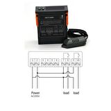SHT2000 220v 10A Isı ve Nem Kontrolörü