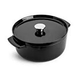 Kitchenaid CC006061 Döküm Demir Tencere 26 cm Onyx Siyah