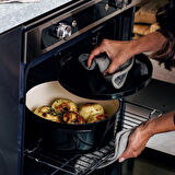 Kitchenaid CC006061 Döküm Demir Tencere 26 cm Onyx Siyah