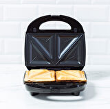 GREENPAN GREENLIFE TOST WAFFLE PANINI MAKİNESİ SİYAH 750 W - CC007927-001