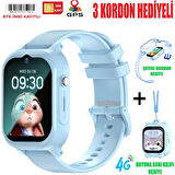HARVOX 4G MAX SİM KARTLI GPS'Lİ ÇOCUK SAATİ (2 KORDON VE BOYUN ASKILIK KILIFI HEDİYEİ)-(2024 MODEL) 