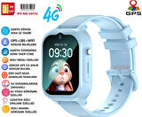 HARVOX 4G MAX SİM KARTLI GPS'Lİ ÇOCUK SAATİ (2 KORDON VE BOYUN ASKILIK KILIFI HEDİYEİ)-(2024 MODEL) 