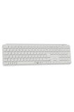 Keychron B6 Pro %100 Full Size Ultra-Slim 2.4 GHz Türkçe Kablosuz Beyaz Klavye