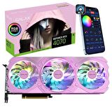 GALAX GeForce RTX 4070 EX Gamer Pink 1-Click OC 12GB GDDR6X 192 Bit DLSS 3 Ekran Kartı (47NOM7MD7LPK