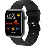 TECNO Watch 1 Akıllı Saat Siyah ( TECNO Türkiye Garantili )