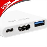 Vcom CU427 Type-C To Hdmı To Usb Çevirici