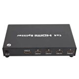 Vcom Dd414A 1 4 Port 1.4V 1080P Metal Hdmi Splitter / Vcom