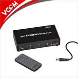 Vcom Dd434 4 1 Port 1.4V Hdmi Switch / Vcom
